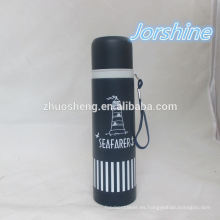 2015 high quality 12oz printed, popular vacuum flask made in china